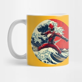 red ranger Mug